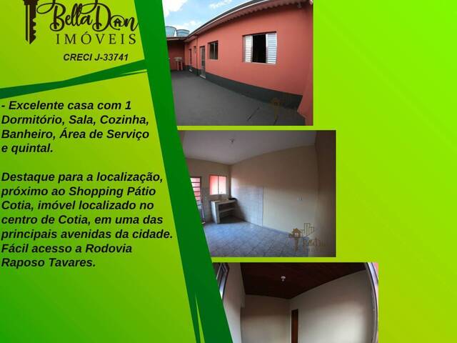 #CA00076 - Casa para Locação em Cotia - SP