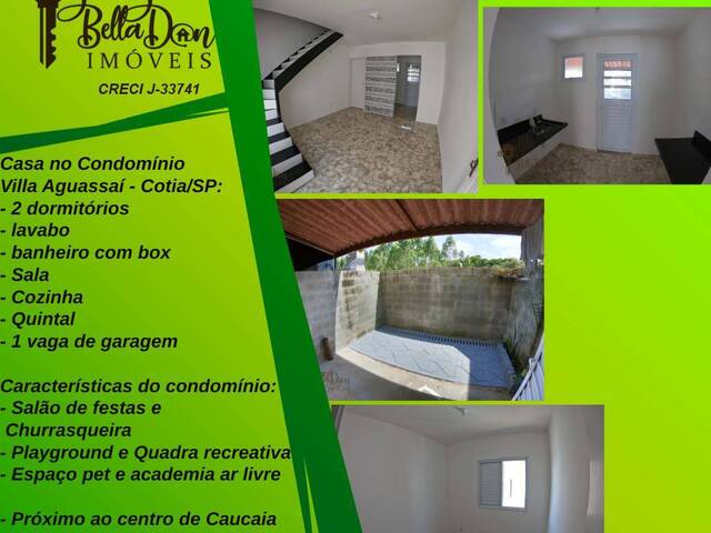 #CA00035 - Casa em condomínio para Locação em Cotia - SP